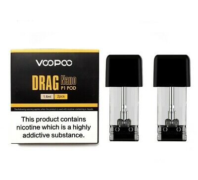 Voopoo Drag Nano P1 Pod 1.6ml 2pcs