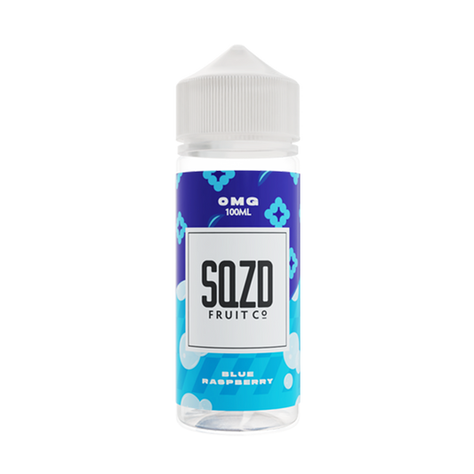 SQZD Blue Raspberry 0mg 100ml Shortfill E-Liquid