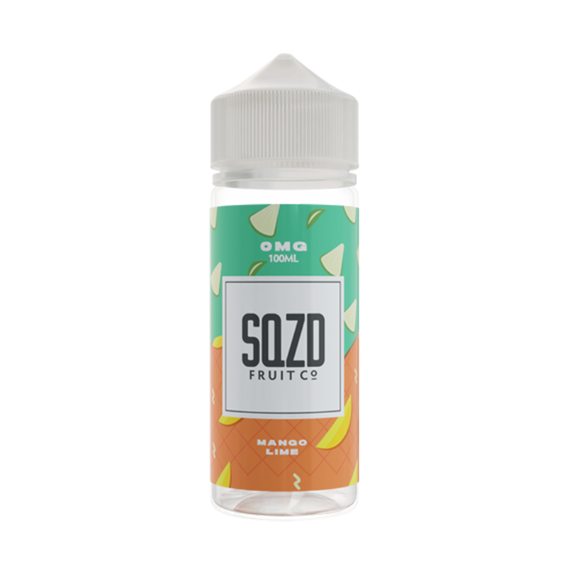 SQZD Mango Lime 0mg 100ml Shortfill E-Liquid