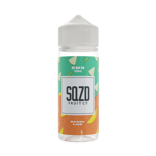 SQZD Mango Lime 0mg 100ml Shortfill E-Liquid