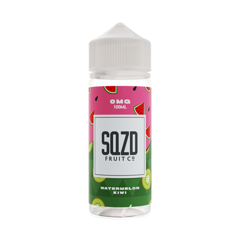 SQZD Watermelon Kiwi 0mg 100ml Shortfill E-Liquid