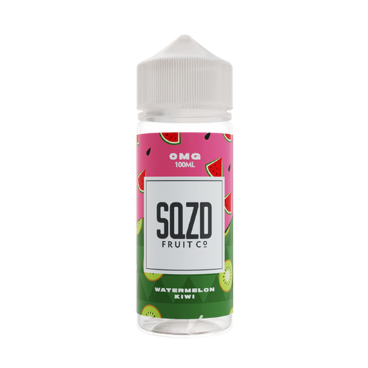 SQZD Watermelon Kiwi 0mg 100ml Shortfill E-Liquid