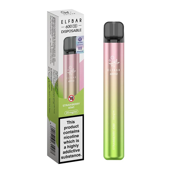 Elf Bar 600 V2 Disposable Vape Device 20mg