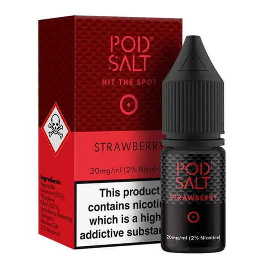 Pod Salt Strawberry 10ml Nic Salt