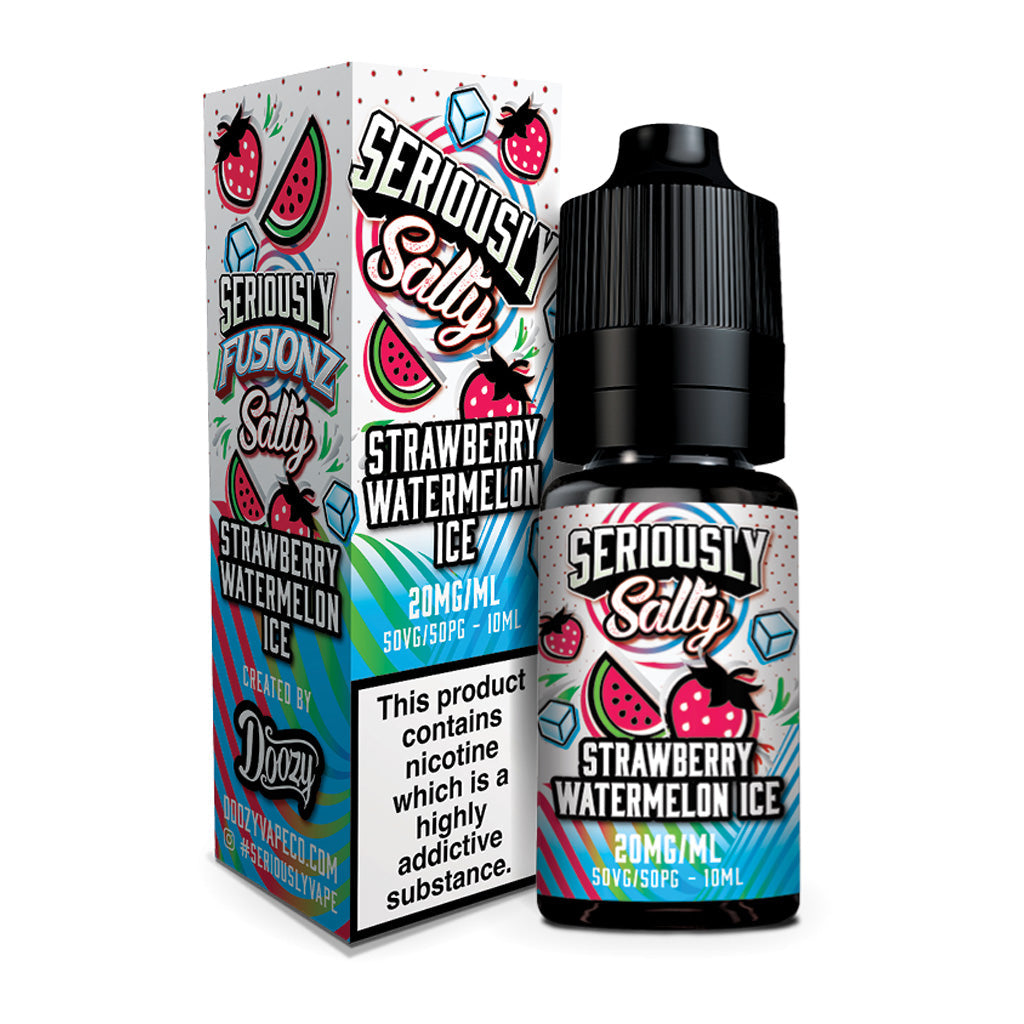 Seriously Fusionz Strawberry Watermelon Ice 10ml Nic Salt