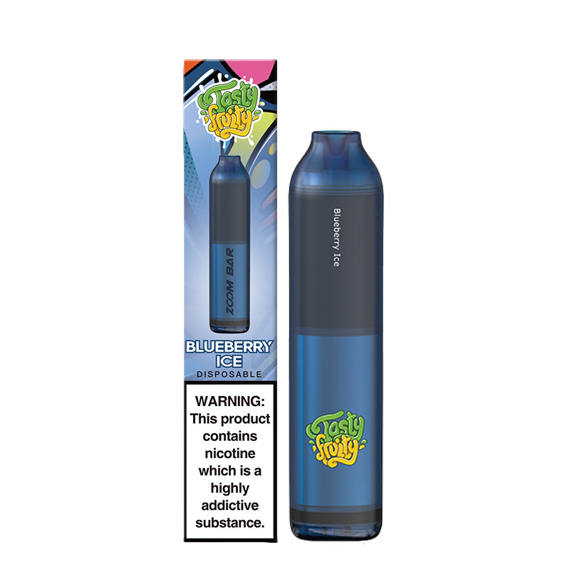 Tasty Fruity Zoom Bar Disposable Vape-Blueberry Ice