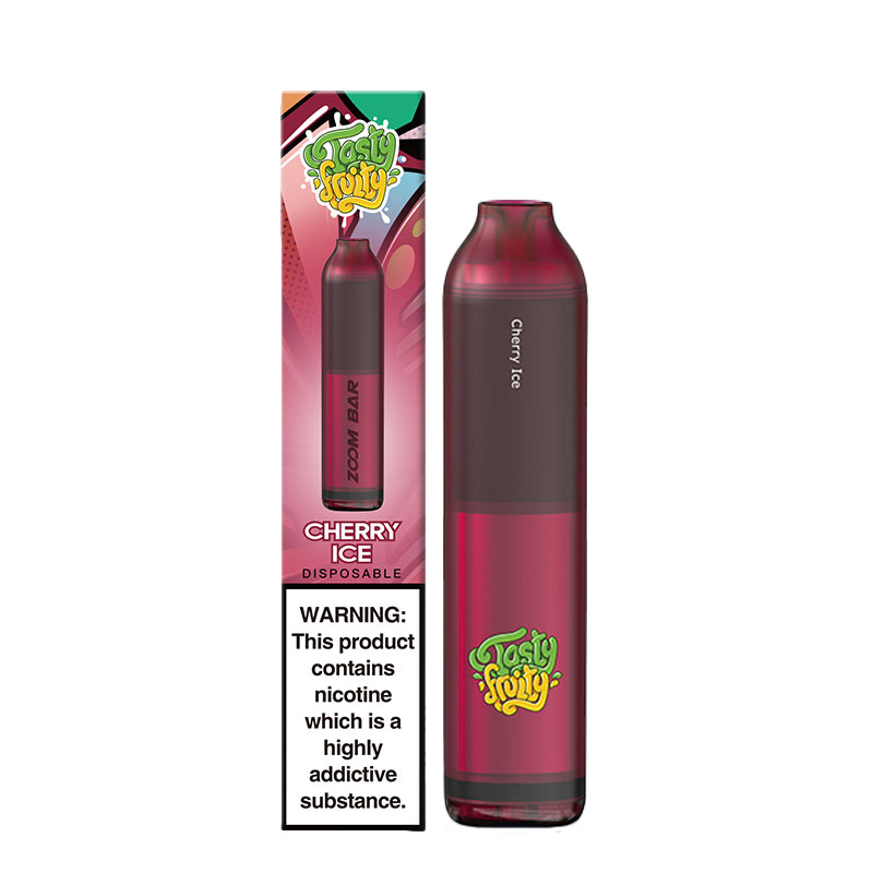 Tasty Fruity Zoom Bar Disposable Vape-Cherry Ice