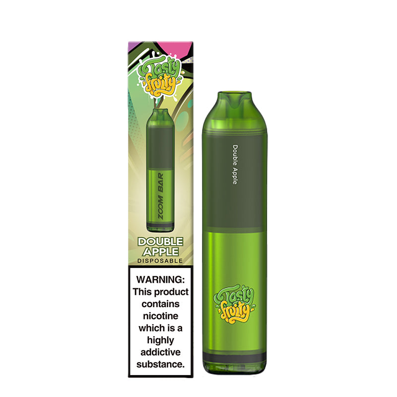 Tasty Fruity Zoom Bar Disposable Vape-Double Apple