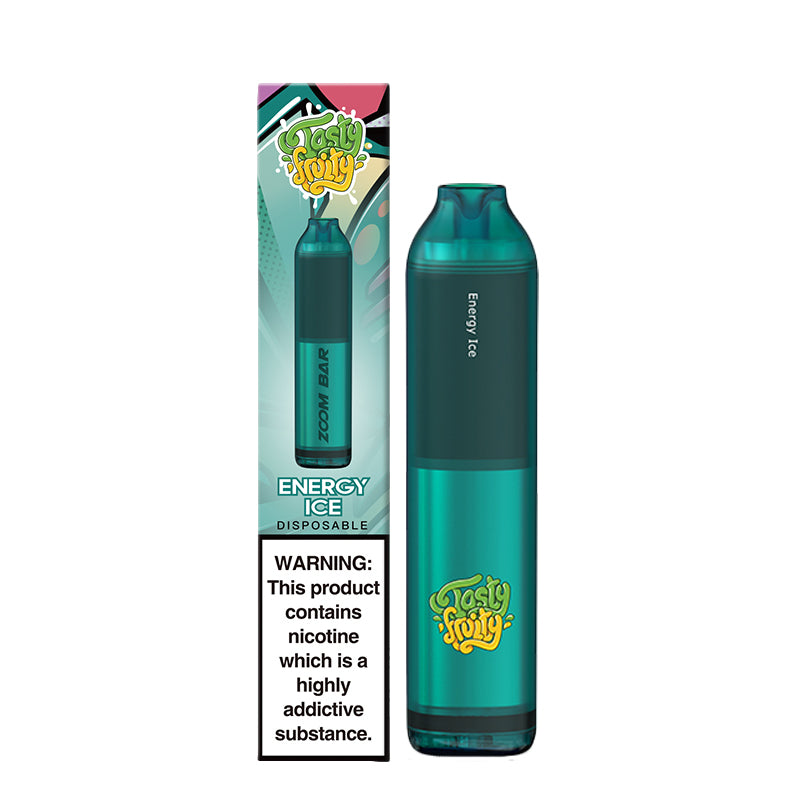 Tasty Fruity Zoom Bar Disposable Vape-Energy Ice