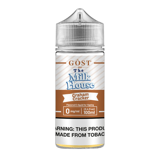 Gost USA The Milk House Graham Cracker 120ml Shortfill 0mg