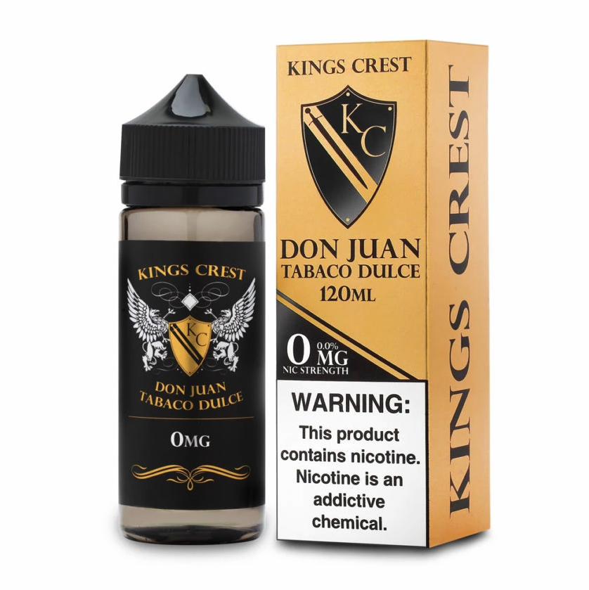 Don Juan Tobaco Dulce E-liquid by Kings Crest 100ml Shortfill