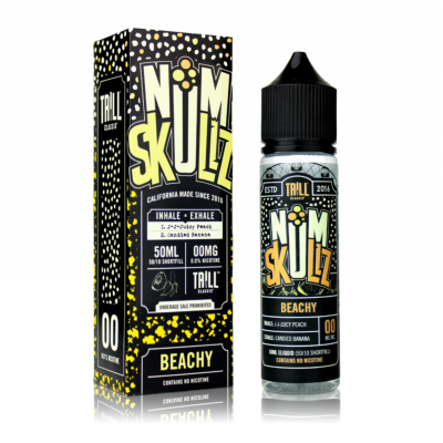 Num Skullz Beachy 0mg 50ml Shortfill E-Liquid