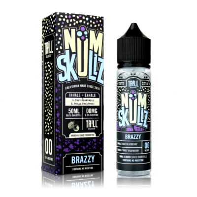 Num Skullz Brazzy 0mg 50ml Shortfill E-Liquid