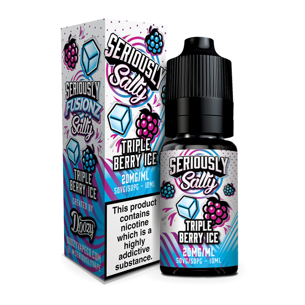 Seriously Fusionz Triple Berry Ice 10ml Nic Salt