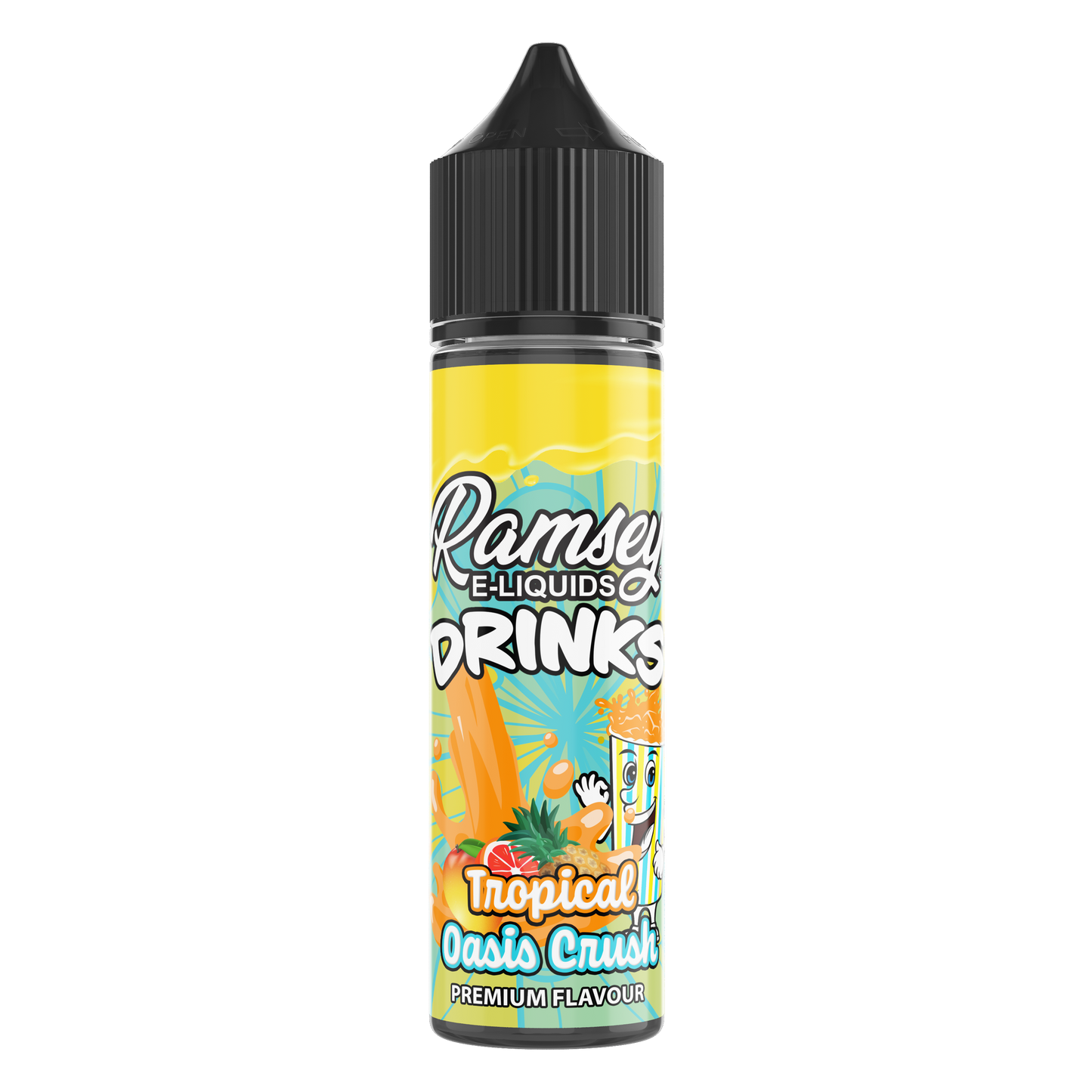 Ramsey E-Liquids Drinks Tropical Oasis Crush 50ml Shortfill