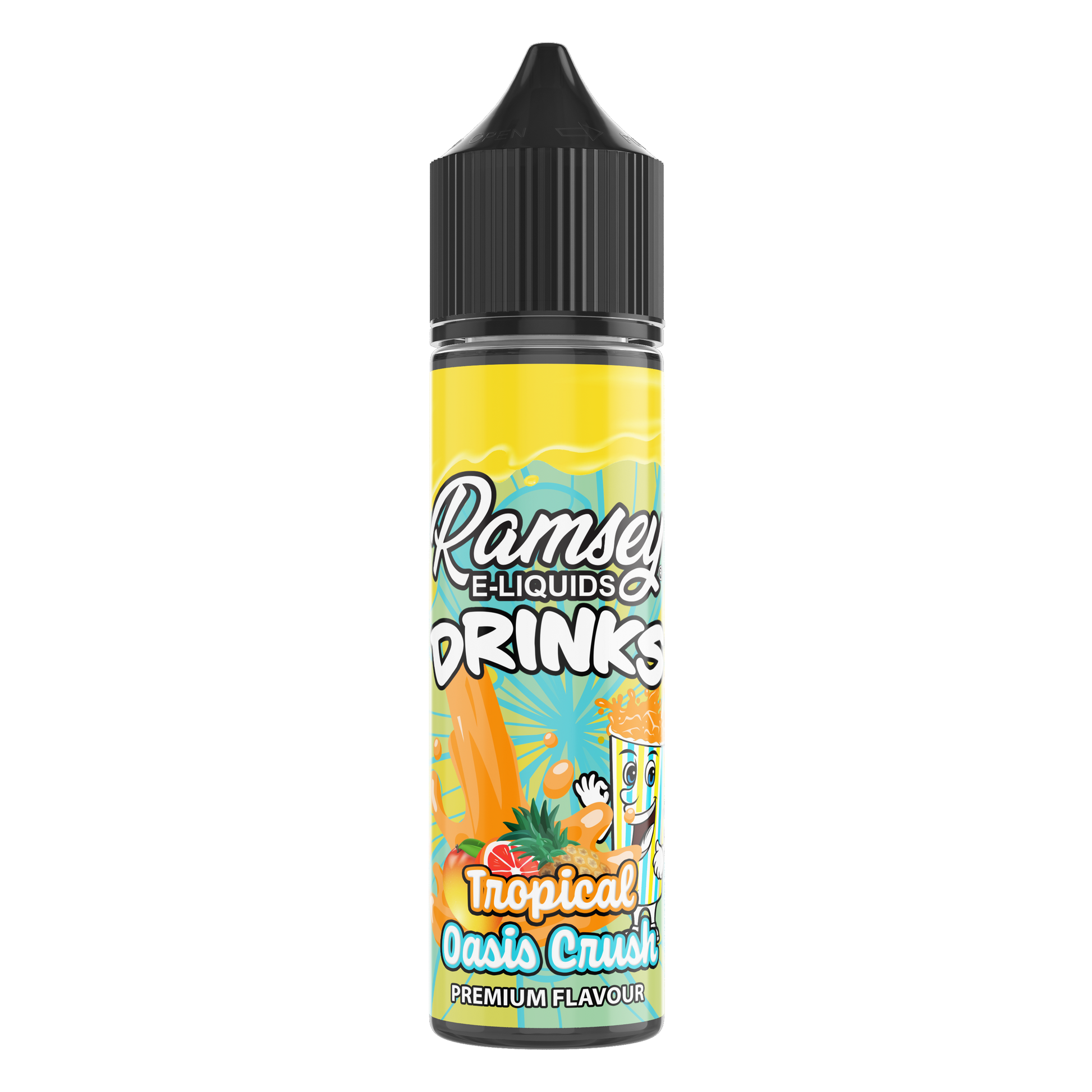 Ramsey E-Liquids Drinks Tropical Oasis Crush 50ml Shortfill