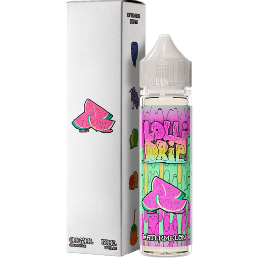 My Vapery Watermelon E-Liquid by Lollidrip 50ml Shortfill