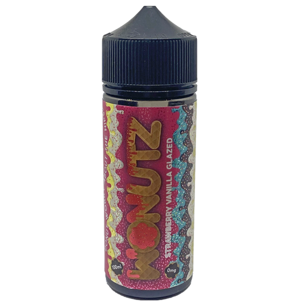 Wonutz Strawberry Vanilla Glazed E-Liquid 100ml Shortfill