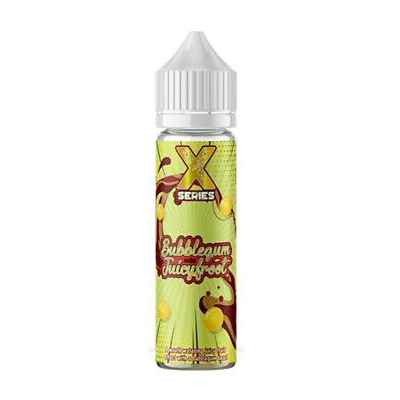 X Series Bubblegum Juicy Froot E-Liquid by Juice Source 50ml Shortfill