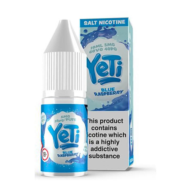 Yeti Blue Raspberry 10ml Nic Salt-10mg