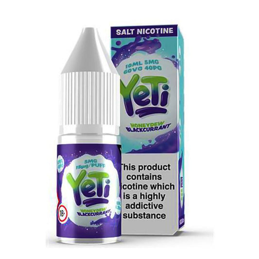 Yeti Honeydew Blackcurrant Nic Salt 10ml 20mg