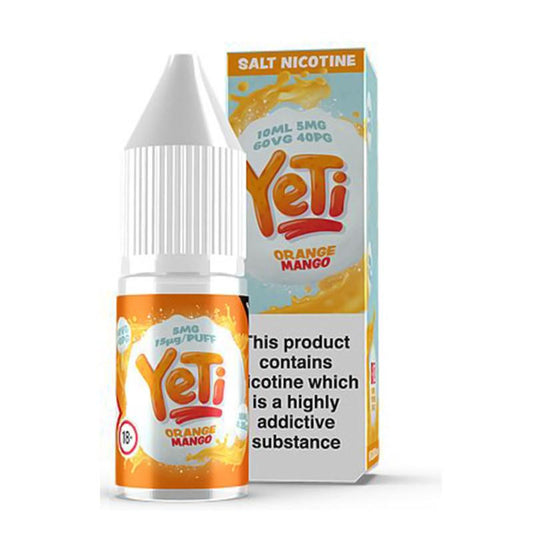 Yeti Orange Mango Nic Salt 10ml 20mg