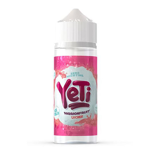 Yeti Ice Cold Passionfruit Lychee 0mg 100ml Shortfill E-Liquid