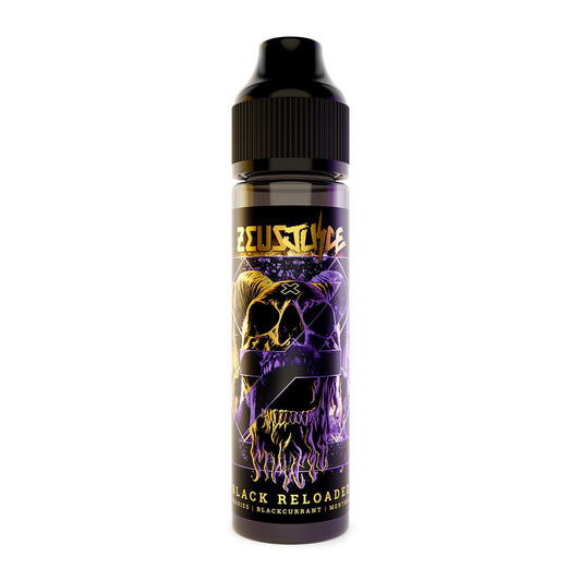 Black Reloaded E-Liquid by Zeus Juice - Shortfills UK