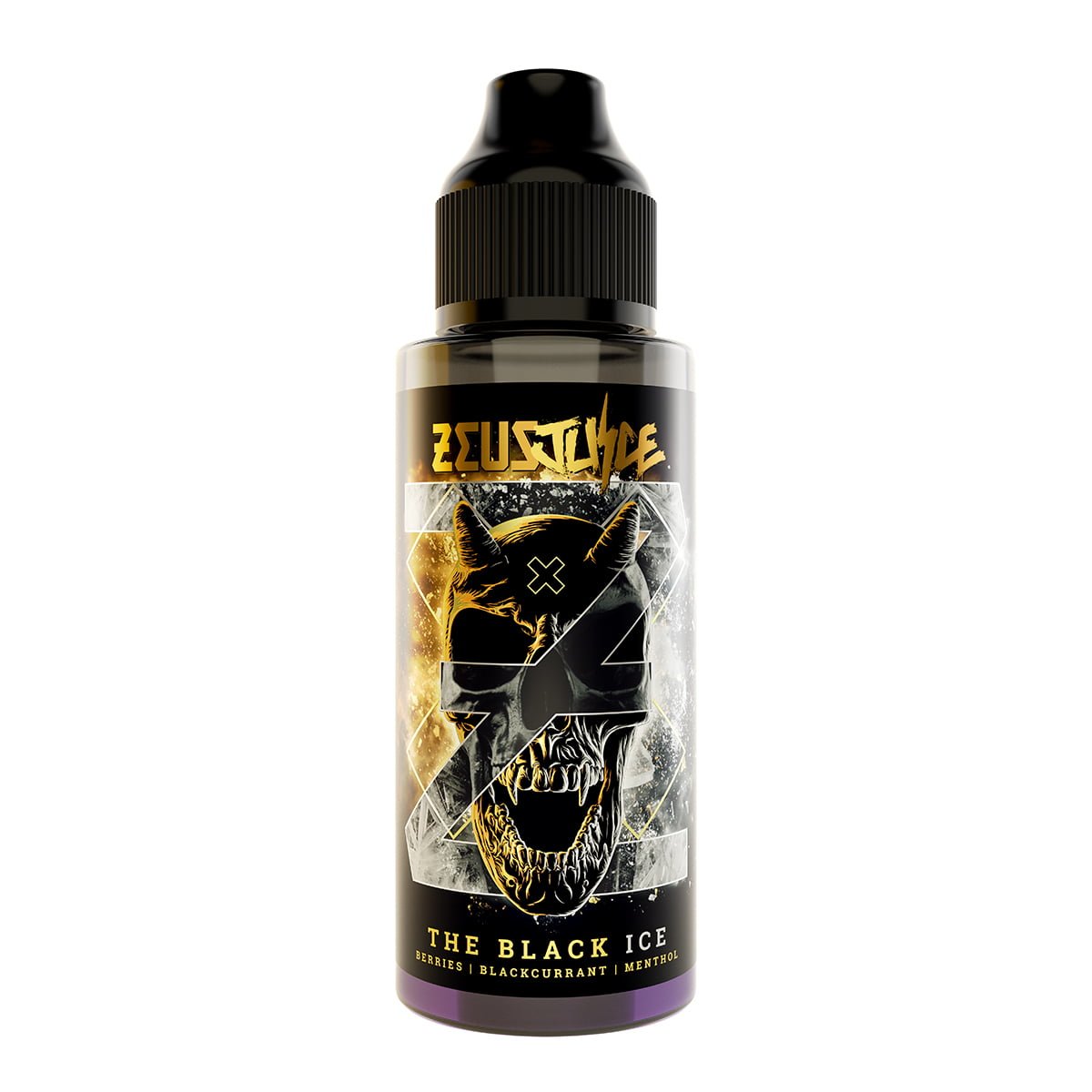 The Black Ice E-Liquid by Zeus Juice - Shortfills UK