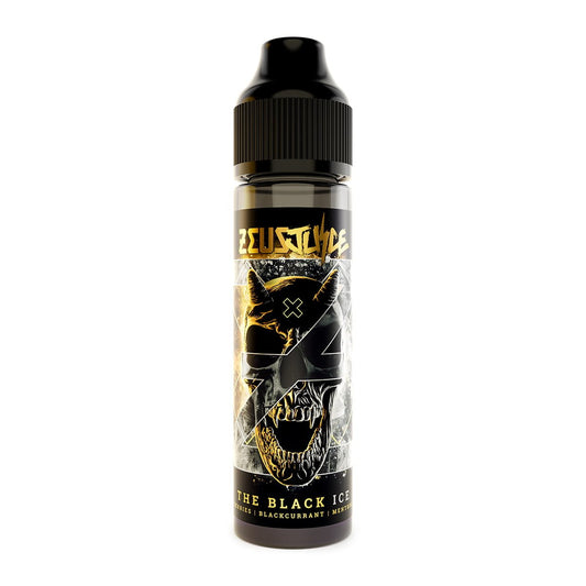 The Black Ice E-Liquid by Zeus Juice - Shortfills UK